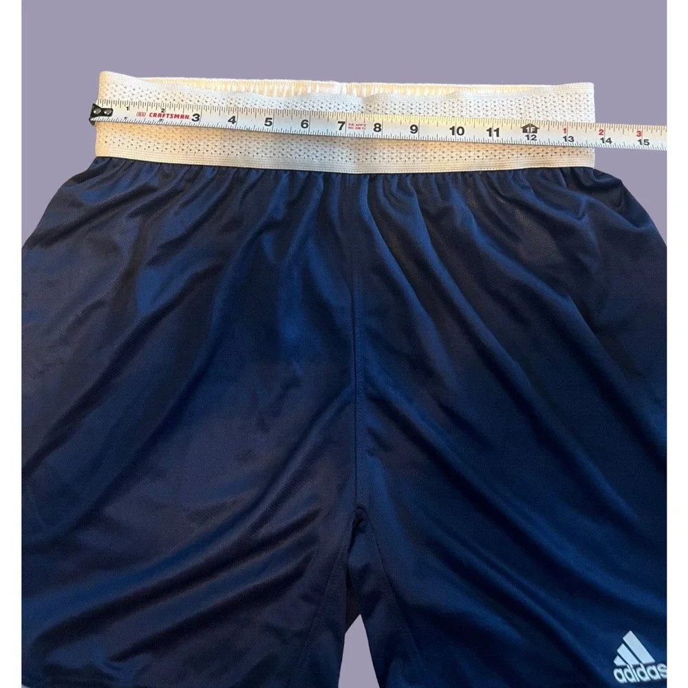 ADIDAS Icon Squad Basketball Shorts, Navy Blue, 6